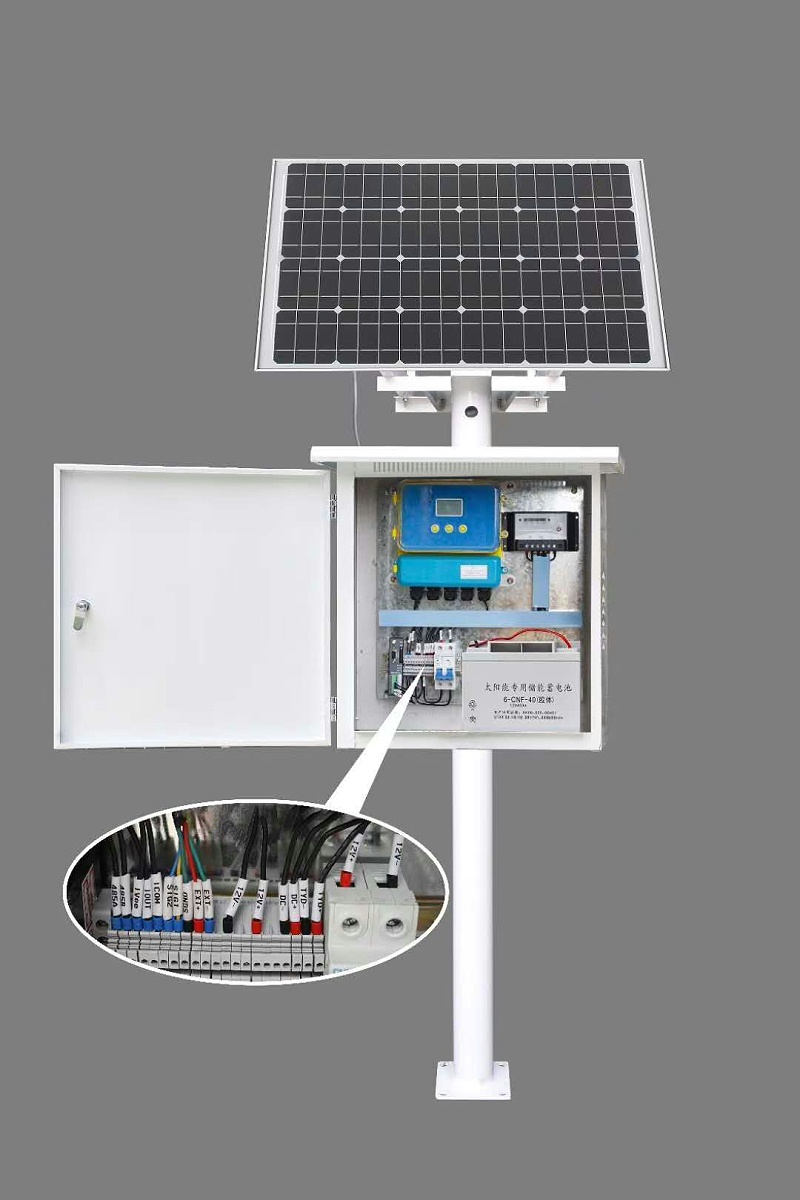 太陽能供電電磁流量（liàng）計